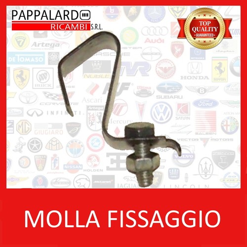 Molla fissaggio fermo borchia - molla,