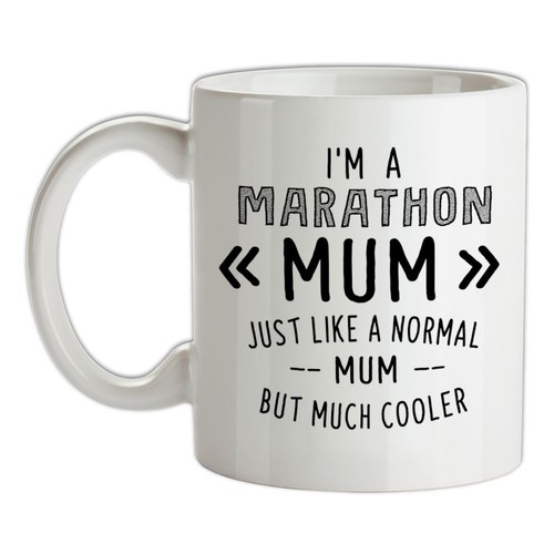 Marathon mum tazza in - mum,