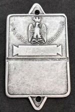 PIASTRINA DI RICONOSCIMENTO