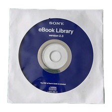 SONY PRS-505 e-reader CD