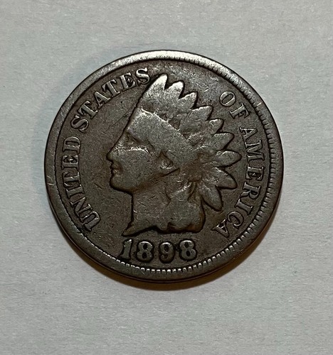 1898 indian head - indian, one