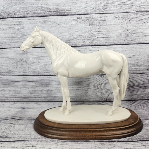 Statua scultura cavallo - , bianco