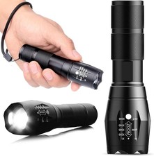 Torcia  LUMEN Tattica/Militare x Fucile LED T6 Ricaricabile  ZOOM