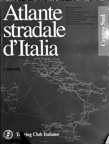 Atlante stradale italia - atlante,