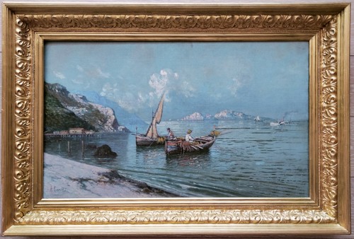 Giuseppe carelli olio tela - carelli,