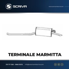 Marmitta Silenziatore posteriore FIAT PUNTO 55 1.1 93>99 13619