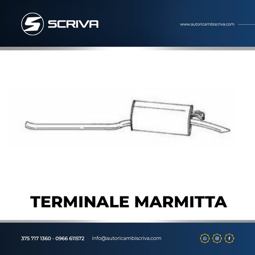 Marmitta silenziatore - marmitta,