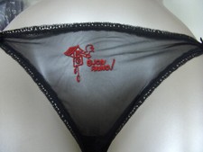 SLIP DONNA SEXY TRASPARENTE BUON ANNO FONDO DI MAGAZZINO NUOVI VEDI MENU X TG