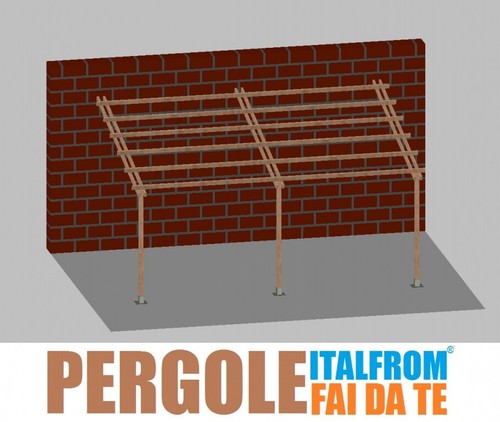 Pergola legno impregnato - pergola,