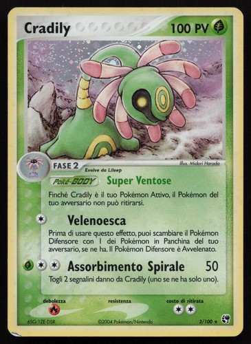 Pokemon tcg cradily 100 - tcg,