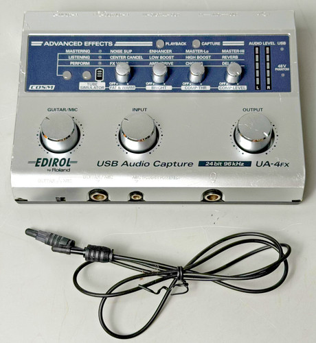 Edirol 4fx usb audio - edirol,