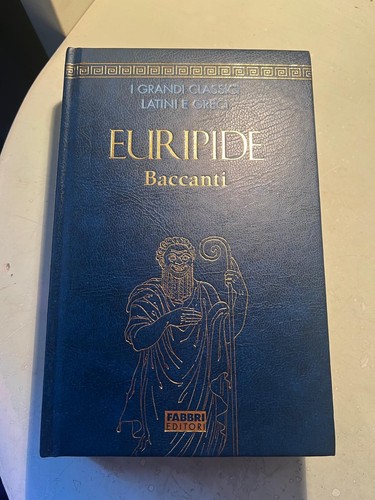 Euripide baccanti fabbri - -,