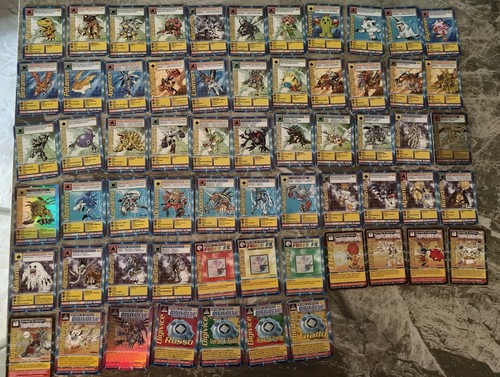 Lotto completo carte digimon - lotto,
