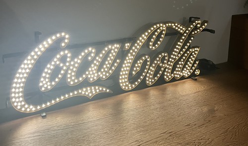 Insegna luminosa coca cola - insegna,