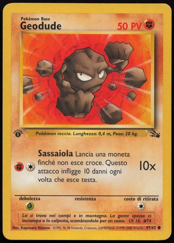 Pokemon tcg geodude ex - tcg,