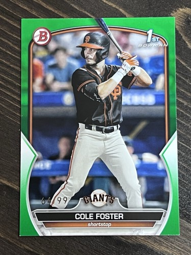 Cole foster 2023 bowman - bowman, bozza