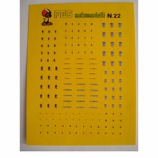 decalcomanies calcas 1/43