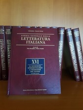 Storia generale della letteratura italiana-16 Volumi-Motta Editore 2004