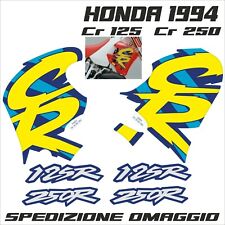 Honda cr 125 -cr 250  1994 kit grafica  + cilindrata sul forcellone