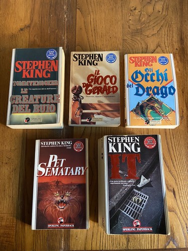 Lotto libri stephen - king, it