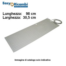 Piastra frigo Evaporatore Misure 98 x 30,5 cm (980 x 305 mm) tubo con capillare