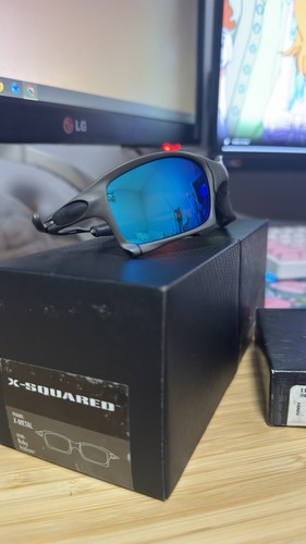 Oakley squared metal blue - oakley, x-metal