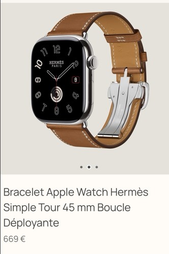 Bracelet apple watch hermès - watch,