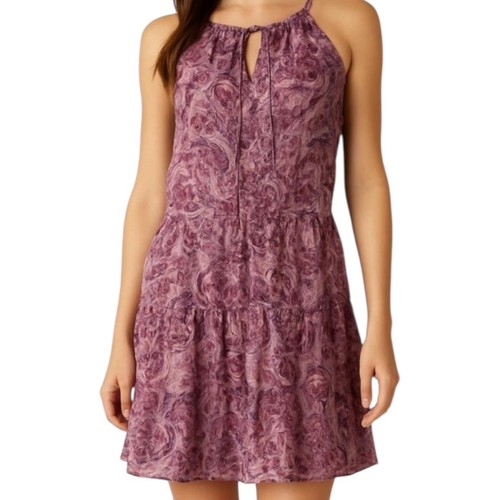 Drew vestito mini halter viola - mini,