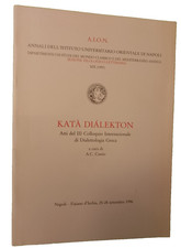 GRECIA,DIALETTOLOGIA,A.I.O.N.K