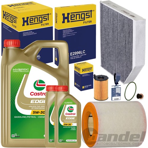 Filtro hengst olio castrol - filtro,