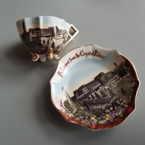 Antico piattino tazza - , crystal