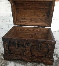 Grande cassapanca rustica in