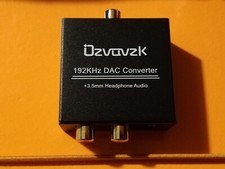 DAC Convertitore 192kHz Ozvavzk - Converter Audio Digitale - Toslink - RCA