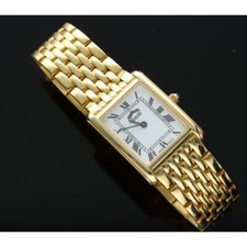 WOMENS 18 KT GOLD WATCH