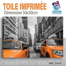 50x30cm - Tessuto Stampa Taxi