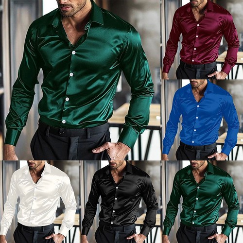 Camicia uomo elegante - , raso
