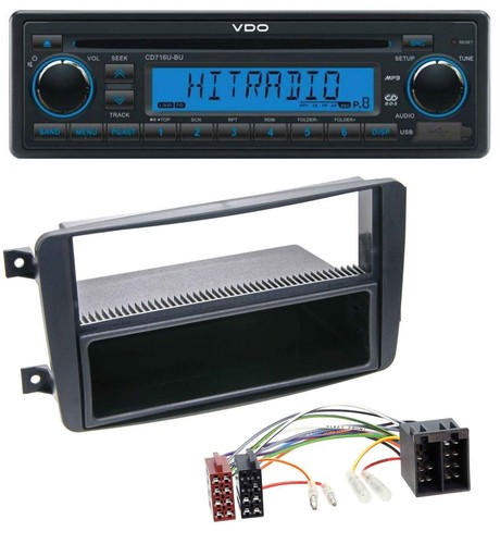 Autoradio vdo aux mp3 1din - vdo,