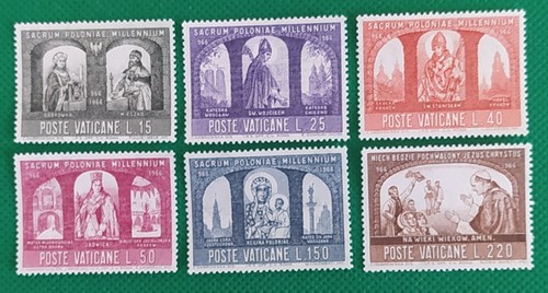 Vaticano 1966 serie 6 - serie, di