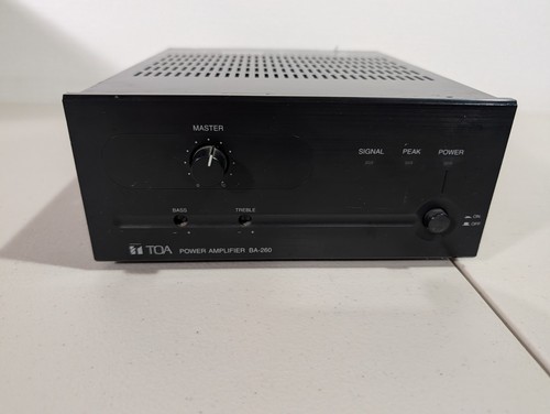 Toa 260 amplificatore di - toa,