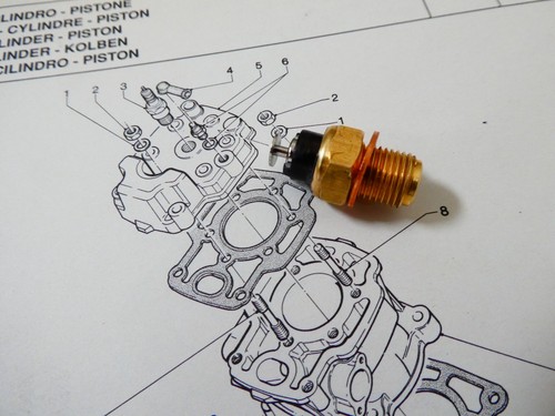Per gilera 125 gfr termostato