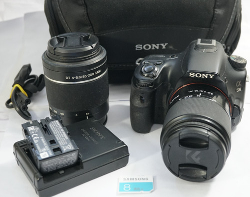 Sony alpha slt - sony, fotocamera