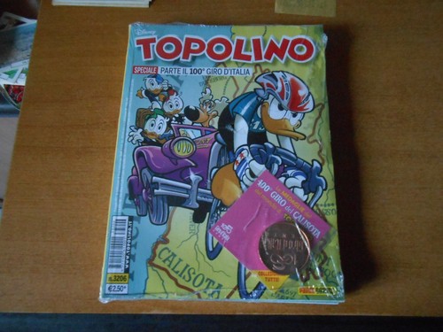Topolino 3206 con medaglia - topolino,