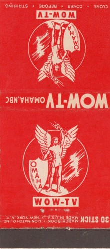 Matchcover vintage wow - vintage,
