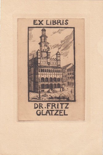 Exlibris etichetta libraria - etichetta,