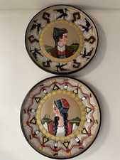 Coppia piatti Ceramica Sarda