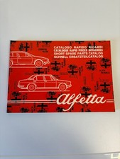 Catalogo rapido ricambi ALFA