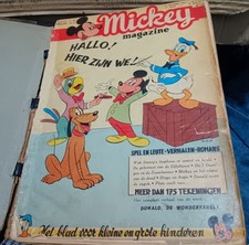 TOPOLINO MICKEY PRIMI 20 NUMERI 1950 51 RILEGATI ALL EPOCA PER OLANDA E BELGIO