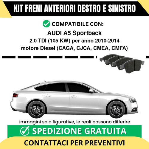 Pastiglie freno anteriori per - pastiglie,