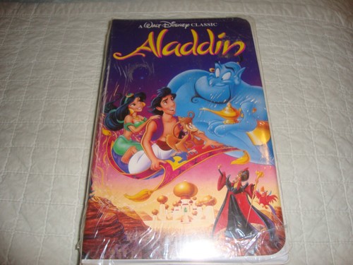 Walt disney aladdin vhs tape - vhs,