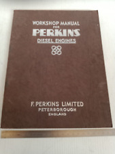 manuale officina originale motore 1954 Perkins P3 lingua inglese